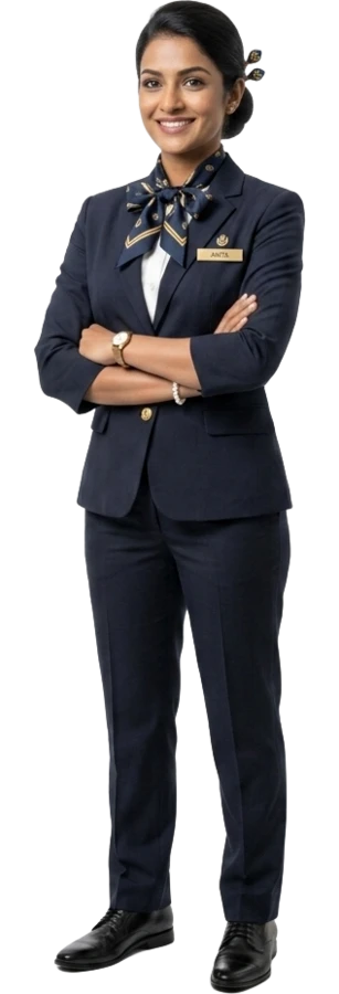 Cabin crew trainee